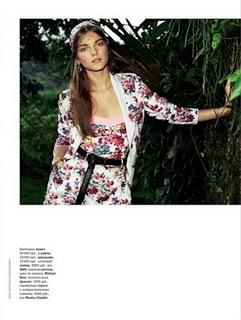 Mayara Marchi in D&G; su Glamour Russia