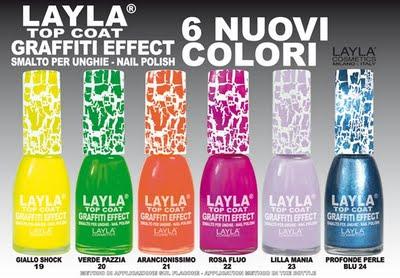 Nuovi Top Coat Graffiti @Layla