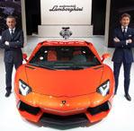 Al Salone dellAuto di Shanghai presentata la nuova Lamborghini Aventador LP 700-4