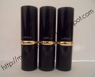 Layla Cosmetics High Shine Lipstick REVIEW + SWATCHES