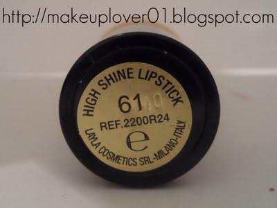 Layla Cosmetics High Shine Lipstick REVIEW + SWATCHES