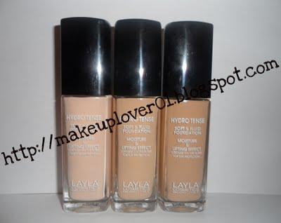 Layla Cosmetics Hydro Tense Foundation Review + Swatches