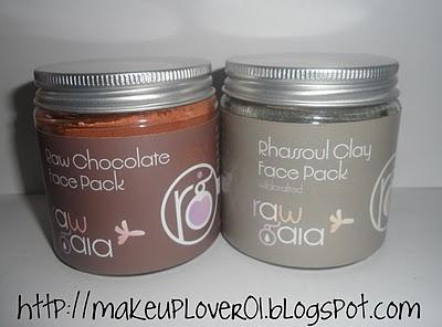 Raw Gaia Chocolate & Rhassoul Clay Face Pack