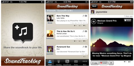 SoundTracking applicazione gratuita che permette di condividere musica con altri sistemi iOS