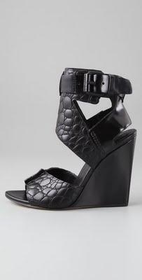 Alexander Wang Croc Wedges