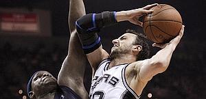 Manu Ginobili, 33 anni, decisivo al rientro. Ap