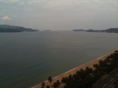 NBA Trang (Vietnam) - Vista dall'hotel