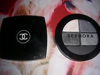 Palette Smoky Eyes: Chanel vs Sephora