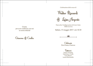 SCARICA LIBRETTO MATRIMONIO WORD