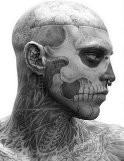 Rick Genest in 'Anatomy of a Murde'r by Steven Klein Rick Genest in 'Anatomy of a Murde'r by Steven Klein