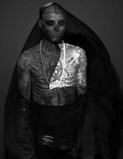 Rick Genest in 'Anatomy of a Murde'r by Steven Klein Rick Genest in 'Anatomy of a Murde'r by Steven Klein