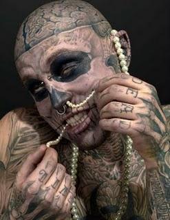 Rick Genest in 'Anatomy of a Murde'r by Steven Klein Rick Genest in 'Anatomy of a Murde'r by Steven Klein