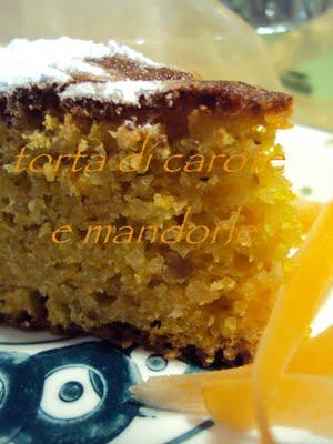 Torta di carote e mandorle