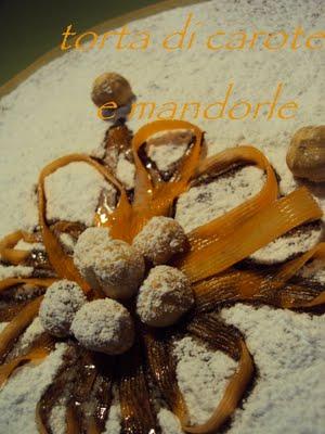 Torta di carote e mandorle