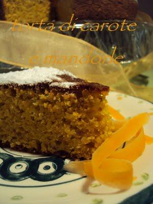 Torta di carote e mandorle