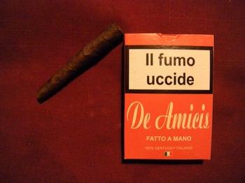 Un sigaro da compagnia: il De Amicis di Amazon Cigars & Tobacco