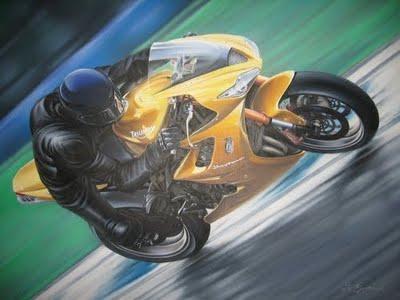 Motorcycle Art - Lee Bivens