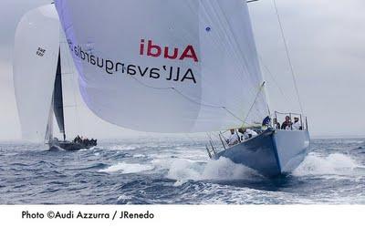 PalmaVela - Audi Azzurra TP52: tre regate, tre vittorie