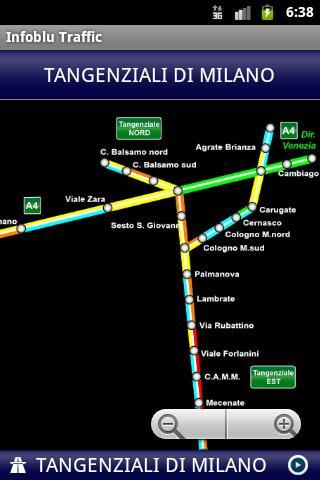  Traffico in tempo reale su Android con InfoBlu Traffic