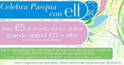 Happy Easter from e.l.f.‏+premio ad estrazione ^_^