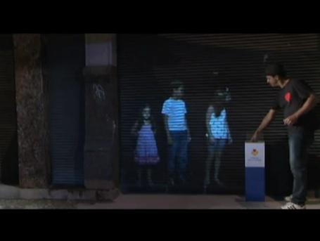 Interazione che rompe le barriere tra virtuale e reale :-)