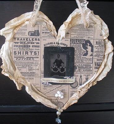 COUNTRY & SHABBY EASTER HEARTS