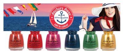 Preview:China Glaze Anchor Away Spring 2011 Collection