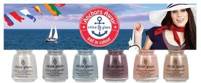 Preview:China Glaze Anchor Away Spring 2011 Collection