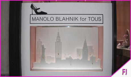 Manolo Blahnik for Tous - Vetrina New York