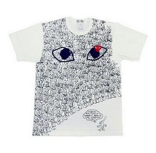 Le T-shirts di Comme des Garçons PLAY e Matt Groening