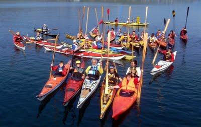 And now on our old Orta Lake...