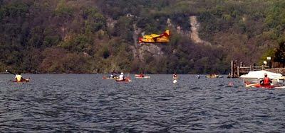 And now on our old Orta Lake...