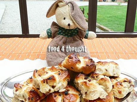 Hot cross buns: Happy Easter to all.