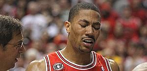 Derrick Rose, 22 anni, prima scelta al draft 2008. Afp