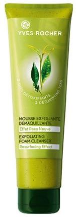 Mousse esfoliante/detergente detosseinante; Yves Rocher