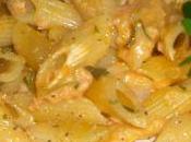 Pennette salmone curry