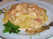 Paccheri salmone formaggio Squacquerone