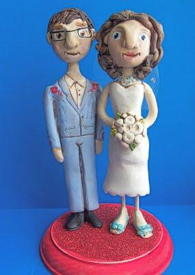 Visto su Etsy... 5 cake topper personalizzati