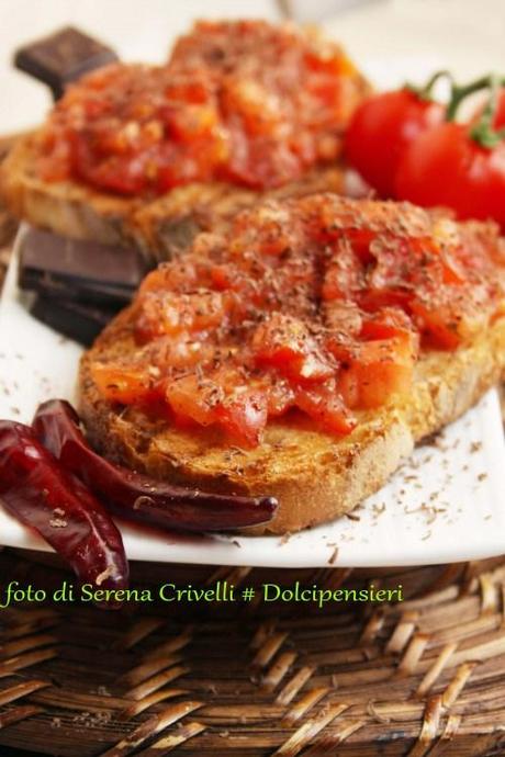 BRUSCHETTA… FONDENTE di Dolcipensieri