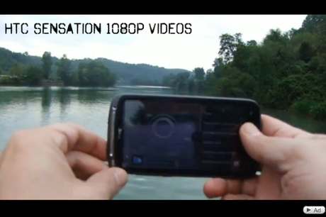 HTC Sensation prova registrazione video a 1080p