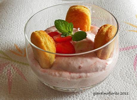 Mousse di fragole