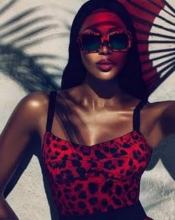 NAOMI CAMPBELL / DOLCE & GABBANA EYEWEAR / SS 2011