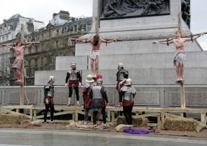 La “Via Crucis” si è svolta anche nel cuore di Londra