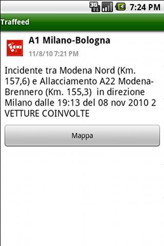  Traffeed, informazioni sul traffico in tempo reale su Android