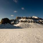 sella pordoi visti dal Col Cuch