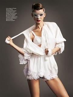 Luca Gadjus in Dolce & Gabbana su Glamour Germany Maggio 2011