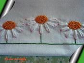Ricamo: omaggio alla margherita