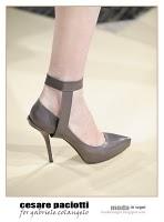 CESARE PACIOTTI shoes for GABRIELE COLANGELO FW 2011.12