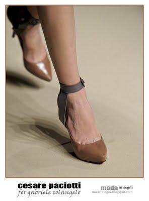 CESARE PACIOTTI shoes for GABRIELE COLANGELO FW 2011.12