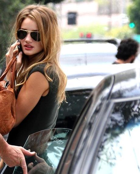 Street Style Report: Rosie Huntington Whiteley